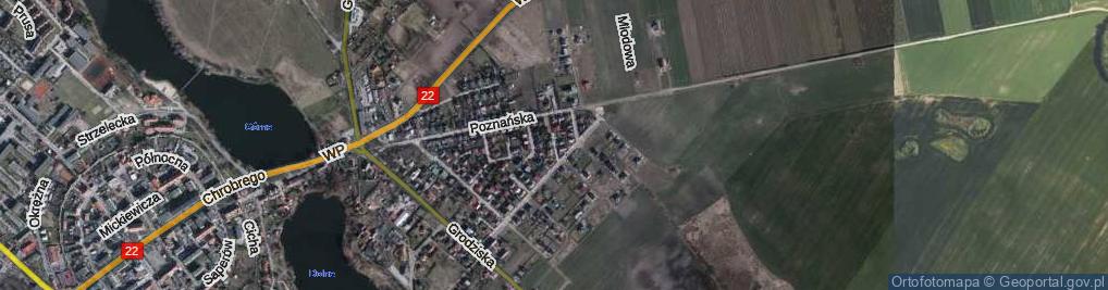 Zdjęcie satelitarne Króla Jana III Sobieskiego ul.